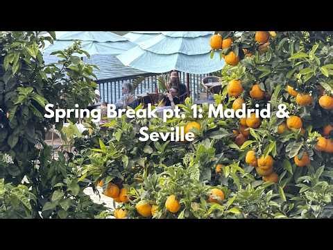 Spring Break pt. 1: Madrid & Seville, Spain