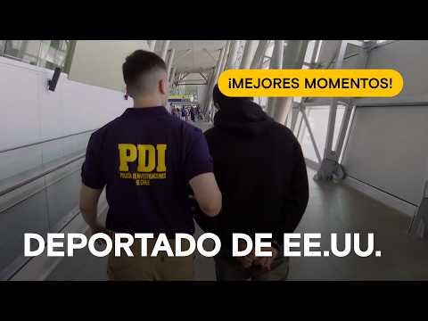 Expulsados de EEUU: El regreso de los delincuentes chilenos 🛑 ¡ALTO! FRONTERA CHILE 🚧