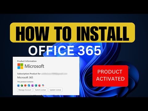 How To Install Microsoft Office 365 on PC/Laptop (2026)