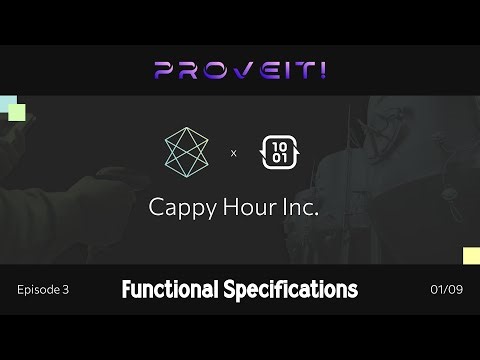ProveIt! Livestream - Functional Specification