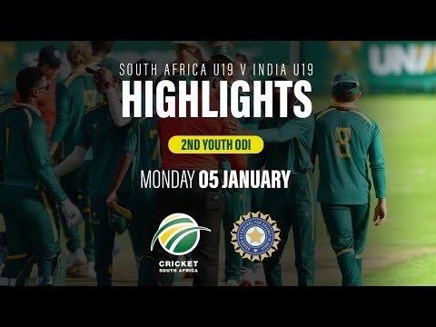 HIGHLIGHTS: South Africa U19 vs India U19 - 2nd Youth ODI