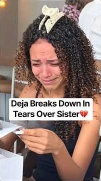 Deja Breaks Down In Tears Over Sister #shorts #dejaclark #wedding