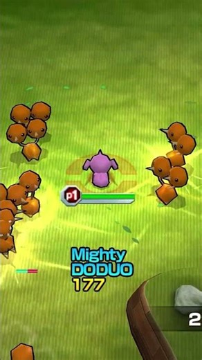 Shiny Doduo in Pokemon Rumble