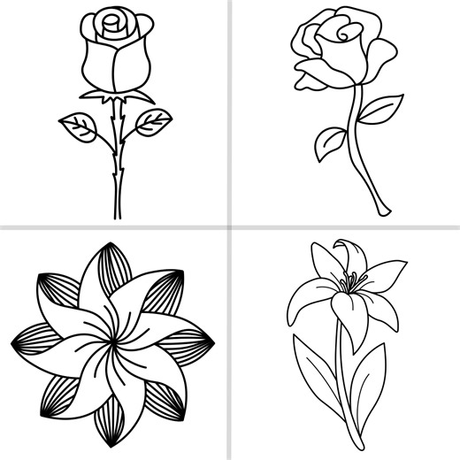 🌟Lindos dibujos !!🌟 Aprende a dibujar hermosas rosas y flores paso a paso 🌹🌼🌾 drawing tutorials - Drawing for beginners 🥰 #drawing #draw #howtodraw #learntodraw #sketch #skechbook #coloringpage #cartoon #viral #flowers #rose #rosa #flores #cute #beautiful #reels #video #reels #viralvideo | Hamdego Art