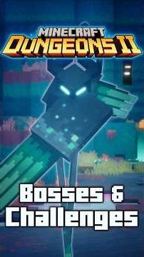 Minecraft Dungeons II has some CRAZY Cool Bosses! #Ad #MinecraftPartner #Sponsored
