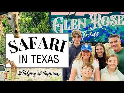 Your Unforgettable Family Weekend in Glen Rose, Texas | Safari, Dinosaur Fossils & Theme Park Fun