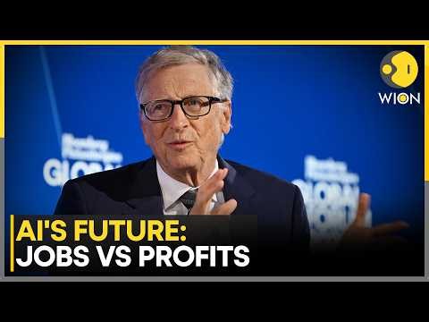 Bill Gates Warns Of Massive Job Disruption As AI Capital Flows Surge | WION Counterpoint