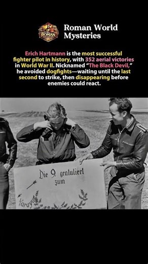 Erich Hartmann: The Deadliest Fighter Ace in History