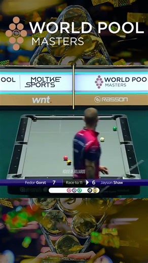 RACK 14 | FEDOR GORST VS JAYSON SHAW | WORLD POOL MASTERS | #9ball #billiards #highlights