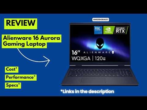 Alienware 16 Aurora RTX 5060 Review – Intel Core 7 240H Gaming Beast with WQXGA 16:10 Display