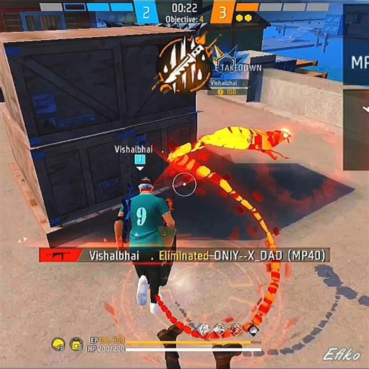 🔥 Intense CS Rank 1vs4 Clutch Gameplay in Free Fire! 🔥