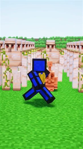 Minecraft, But beat the game with 100 IRON GOLEMS...