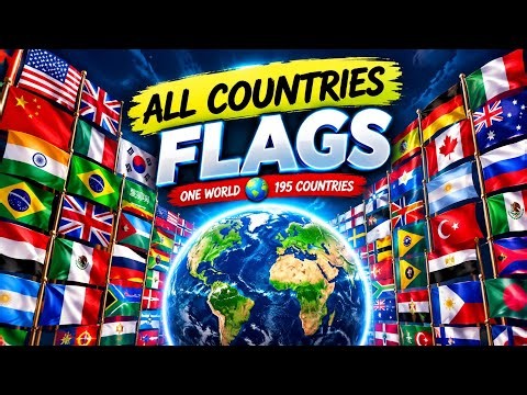 🌍 🔴 ALL COUNTRIES FLAGS LIVE! 🇺🇸 195 Countries, One World 🌎 | Guess the Flag & Join the Battle! 🔥
