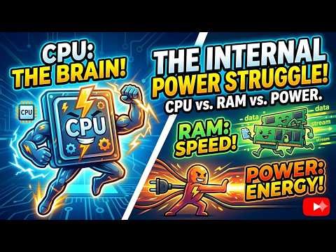 Computer Components Explained | The Internal Power Struggle