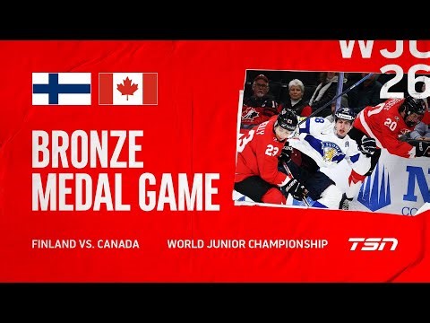 Canada vs. Finland FULL GAME HIGHLIGHTS | 2026 World Junior Championship Bronze Medal Game