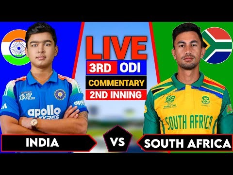 Live: IND U19 vs SA U19, 3RD ODI Live Match Score & Commentary India U19 vs South Africa U19,2ND INN