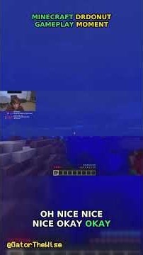 Minecraft DrDonut Gameplay Moment