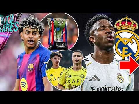 “Se cansaron de Vini” | Barça aún no festeja la liga, “Madrid dará pelea” | ¿CR7 y su hijo, juntos?