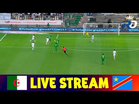 🔴Algeria 1 - 0 DR Congo Score ⚽Africa Cup of Nations Commentary Score Video Simulation Game
