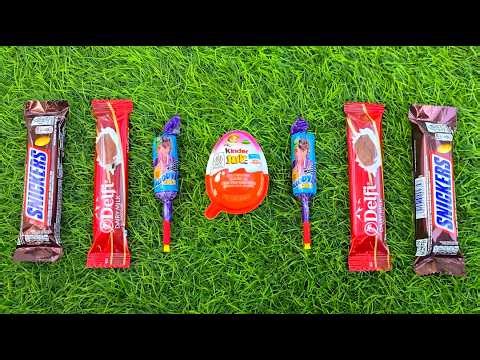 Lollipops Unpacking ASMR 🍭 Satisfying Video | Chupa Chups Surprise, Kinder Joy and Chocolate