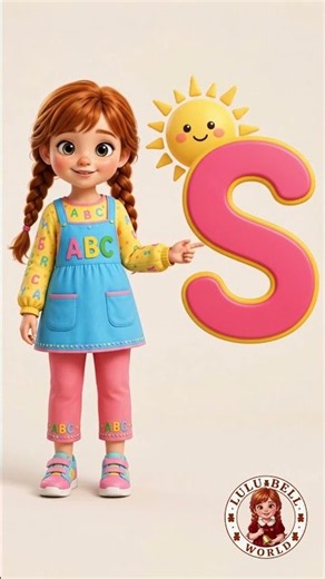 Letter S for Kids | S Says /s/ | S is for Sun ☀️ #kids #kidslearning