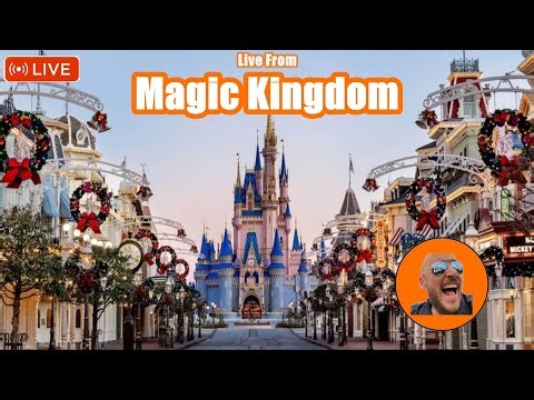 🔴 LIVE Magic Kingdom New Year's Day – Tron, Tiana, Jingle Cruise & All the Rides!