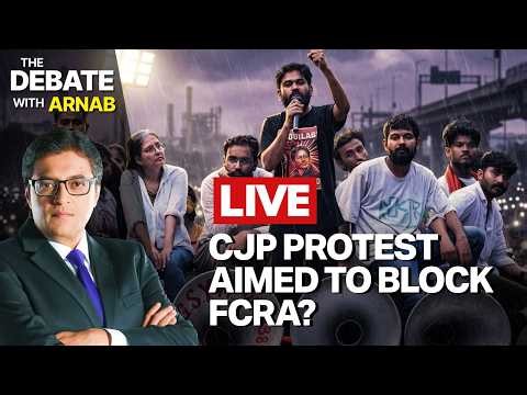 Debate With Arnab LIVE: Will Dipke Deny The Link Between CJP Violence And Anti-FCRA Campaign?