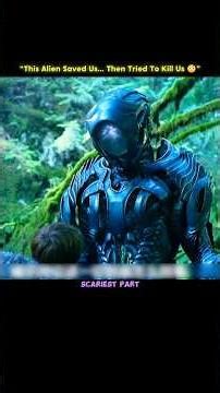 This Alien Saved Us… Then Tried To Kill Us 😳 #shorts #shortfilm #movierecap