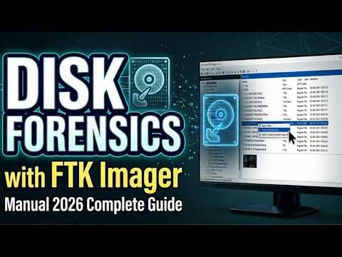 FTK Imager Tutorial: Disk Forensics & Image Analysis (2026 Manual) #digitalforensics #diskforensics