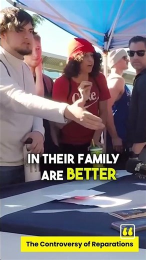 The Controversy of Reparations #charliekirk #usa #debate #politics