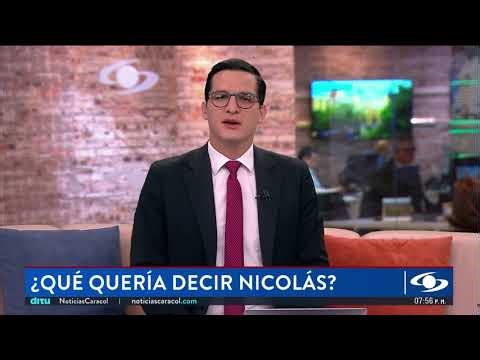 ¿Gel qué, Nicolás 🥵? La palabrita que se le complicó a presentador de Noticias Caracol
