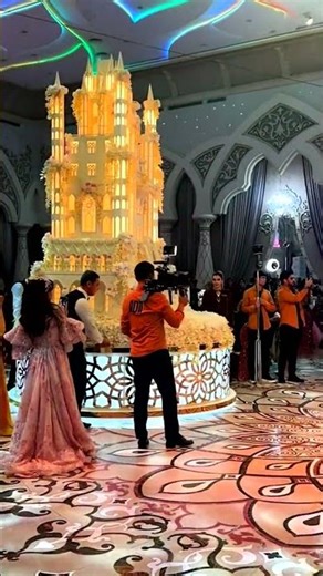 Cake Castle CRUMBLED at Party! | #short #youtubeshort #fyp