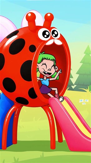 Short vs tall 😄 Lily and Boo's playground adventure 💞 Let's play together! #forkids