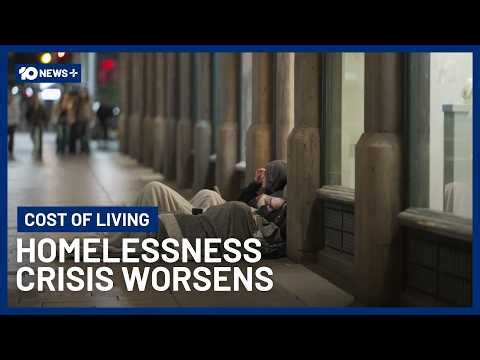 Charities Stretched Thin As Homelessness Demand Grows With Cost Of Living Pressures | 10 News+