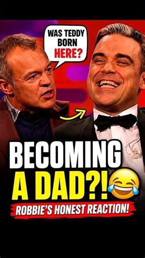 Robbie Williams’ HILARIOUS Reaction to Becoming a Dad 😂 | Graham Norton