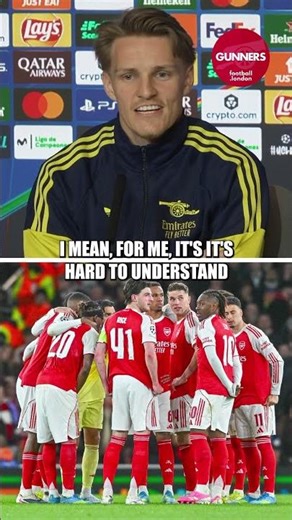 🤷‍♂️ "HOW CAN YOU NOT ENJOY IT?" | Martin Odegaard on embracing the pressure of competing for titles