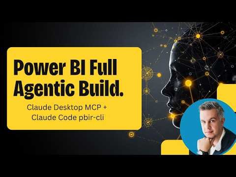 I Let AI Build My Entire Power BI Dashboard — Semantic Model, DAX, Visuals + pbir-cli