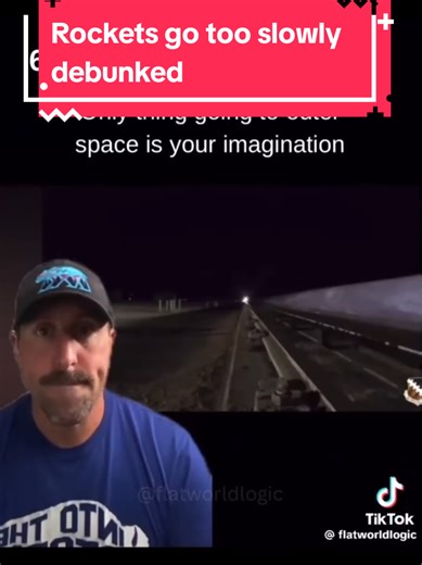 #stitch with @flatworldlogic Sorry for the weird angle and short video today. Just got a new phone and I don't have my normal editing software and the camera is going to take some adjusting. #physics #rocket #flatearth #debunked