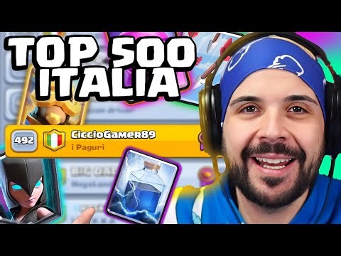 top 500° ITALIA, il Paguro non si ferma! - CLASH ROYALE XXL