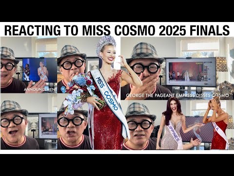 Reacting to Miss Cosmo 2025 Finals 
