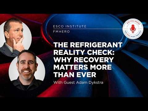 The Refrigerant Reality Check: Why Recovery Matters More Than Ever