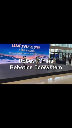 Just to share the Robust China Robotics Ecosystem from the China Physical AI Summit