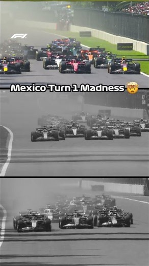 Turn 1 Chaos In Mexico Over The Years 😅