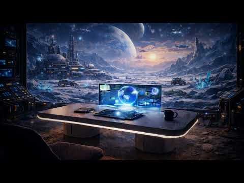 3 Hours Minimal Productivity Space for Long Work Sessions and Flow State • Deep Work Atmosphere