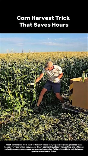 Corn Harvest Trick That Saves Hours