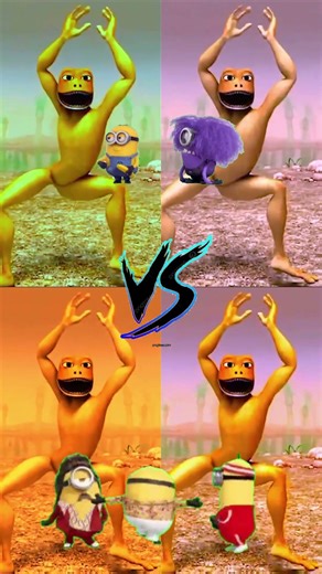 Alien dance👽 1vs1vs1vs1 Dancing battle #funny #coffindance