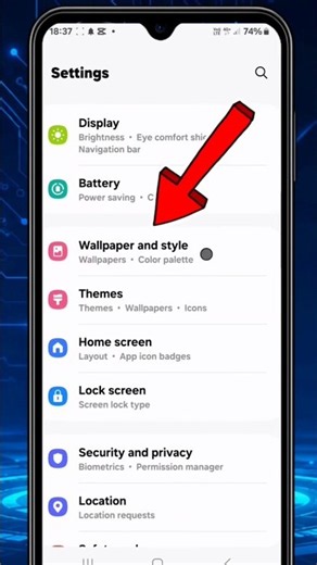 How to Change Lock Screen Wallpaper on Samsung Galaxy F23 #shorts