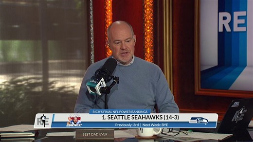 Rich Eisen shares his final NFL power rankings of the regular season 🔥 (via The Rich Eisen Show) | NFL on ESPN