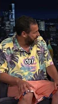Adam Sandler Meets His Robot Double 🤖