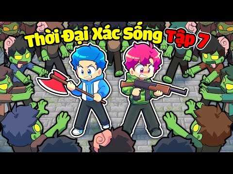 Hiha Thời Đại Xác Sống (Tập 7): HIHA HUYNOOB LẠC MẤT YUMMIE RIO 🫣😱